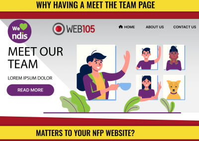 Why Having a Meet the Team Page Matters to Your NFP Website?