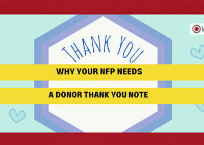 Why Your NFP Needs a Donor Thank You Note