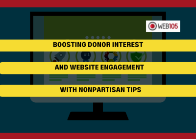 Boosting Donor Interest and Website Engagement with Nonpartisan Tips