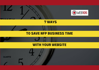 7 Ways to Save NFP Business Time with Your Website