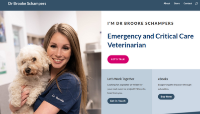 Website Refresh for Dr. Brooke Schampers